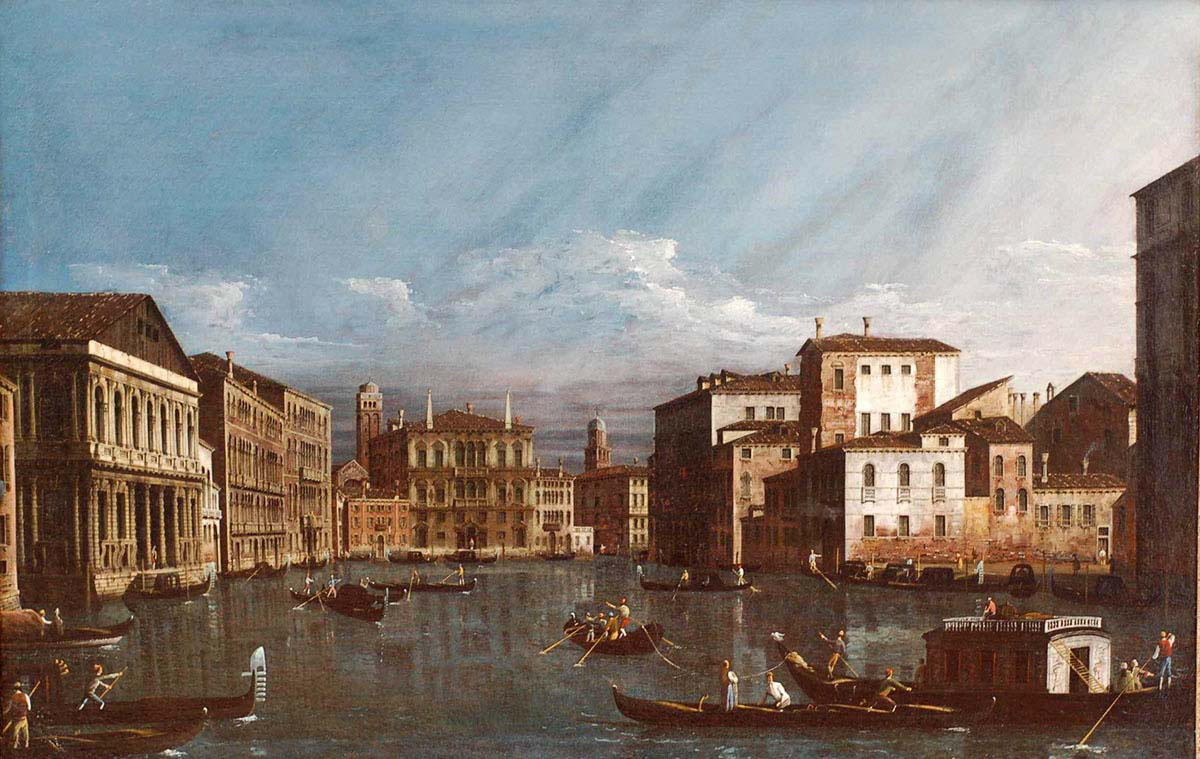 The Grand Canal in Venice